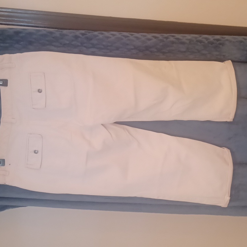 Liz Claiborne ankle canvas jeans - Picture 2 of 8